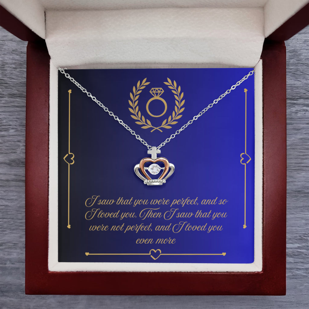 Dance of the Divine: The Royal Radiance Crown Necklace