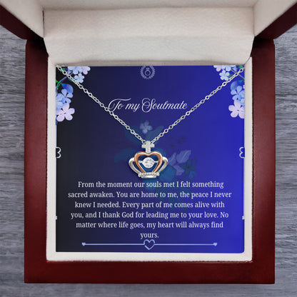 Dance of the Divine: The Royal Radiance Crown Necklace