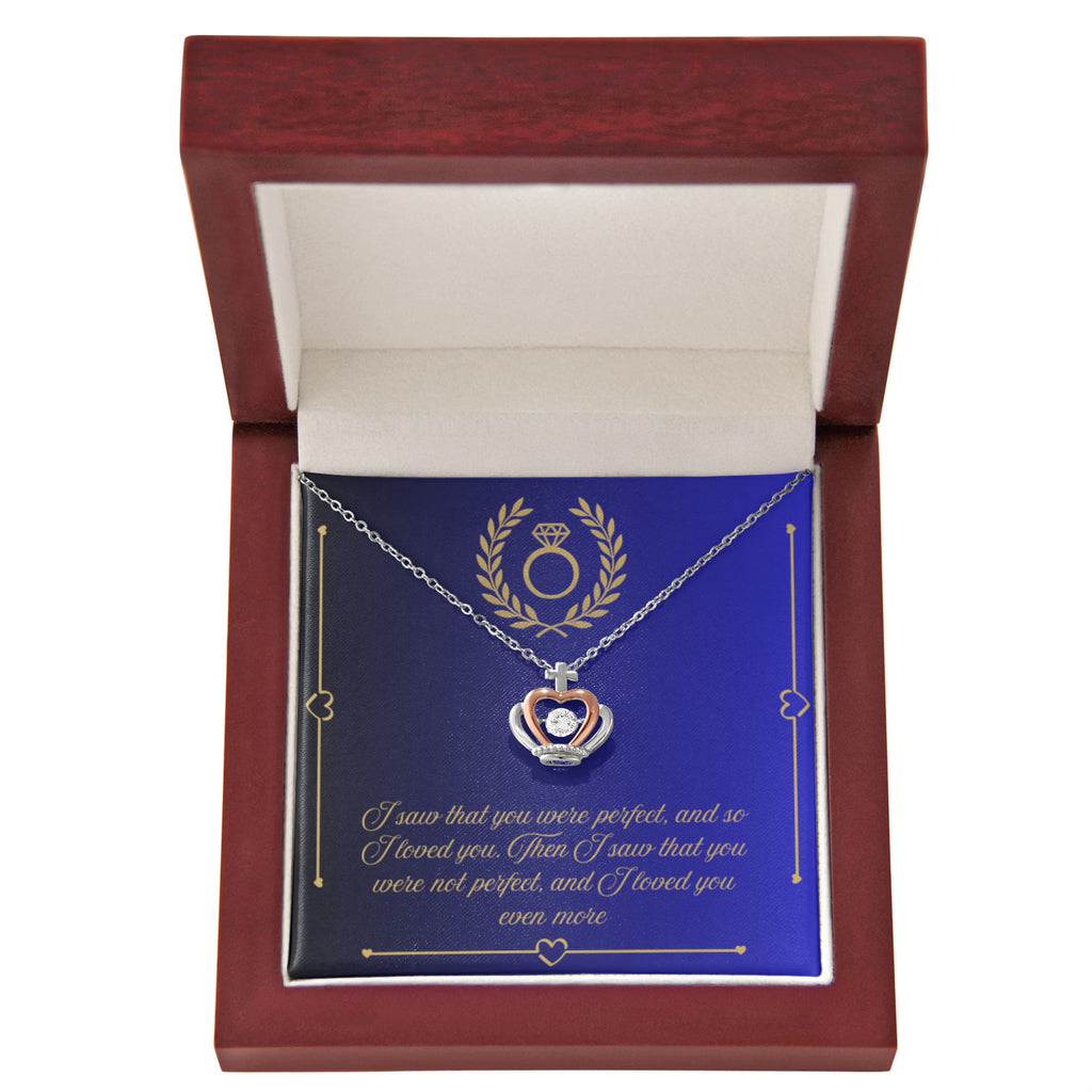 Dance of the Divine: The Royal Radiance Crown Necklace