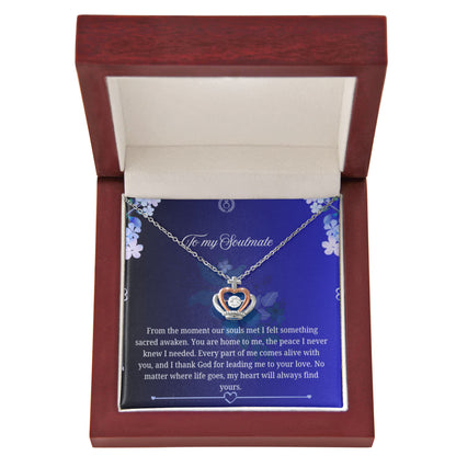 Dance of the Divine: The Royal Radiance Crown Necklace